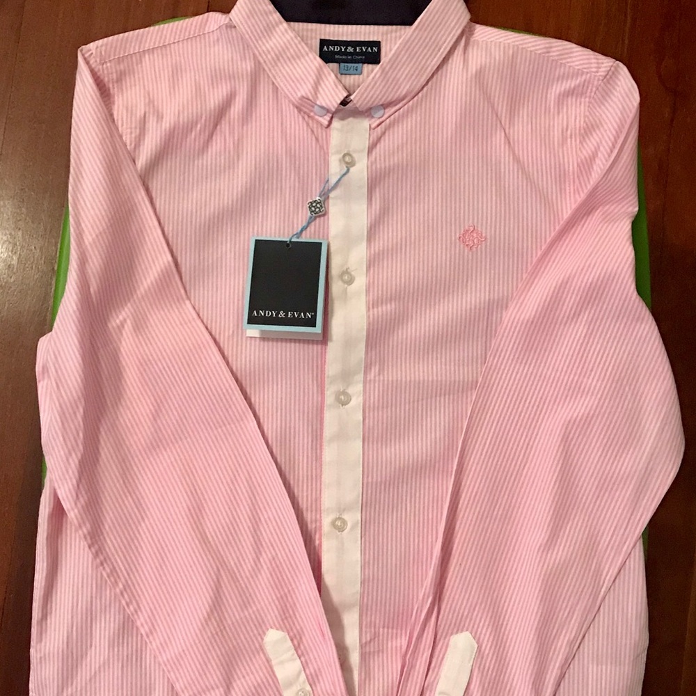 Andy & Evan Boys Dress Shirt